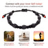 Introducing our Genuine Azabache Bracelet, a unisex piece of jewelry crafted from black jet stones and featuring an adjustable black rope. This stunning accessory not only enhances meditation and spiritual balance but also offers protection against the evil eye. Accompanied by serene images of meditation, balanced stones, and a sunset silhouette.