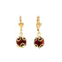 The Adorned Goldstone Beads Drop Earrings are crafted with 14k gold-filled materials and feature exquisite brown goldstone beads nestled in ornate gold filigree designs. These earrings come with leverback closures and offer a smooth, polished finish for an elegant appearance, all while being lead and nickel free to accommodate sensitive ears.